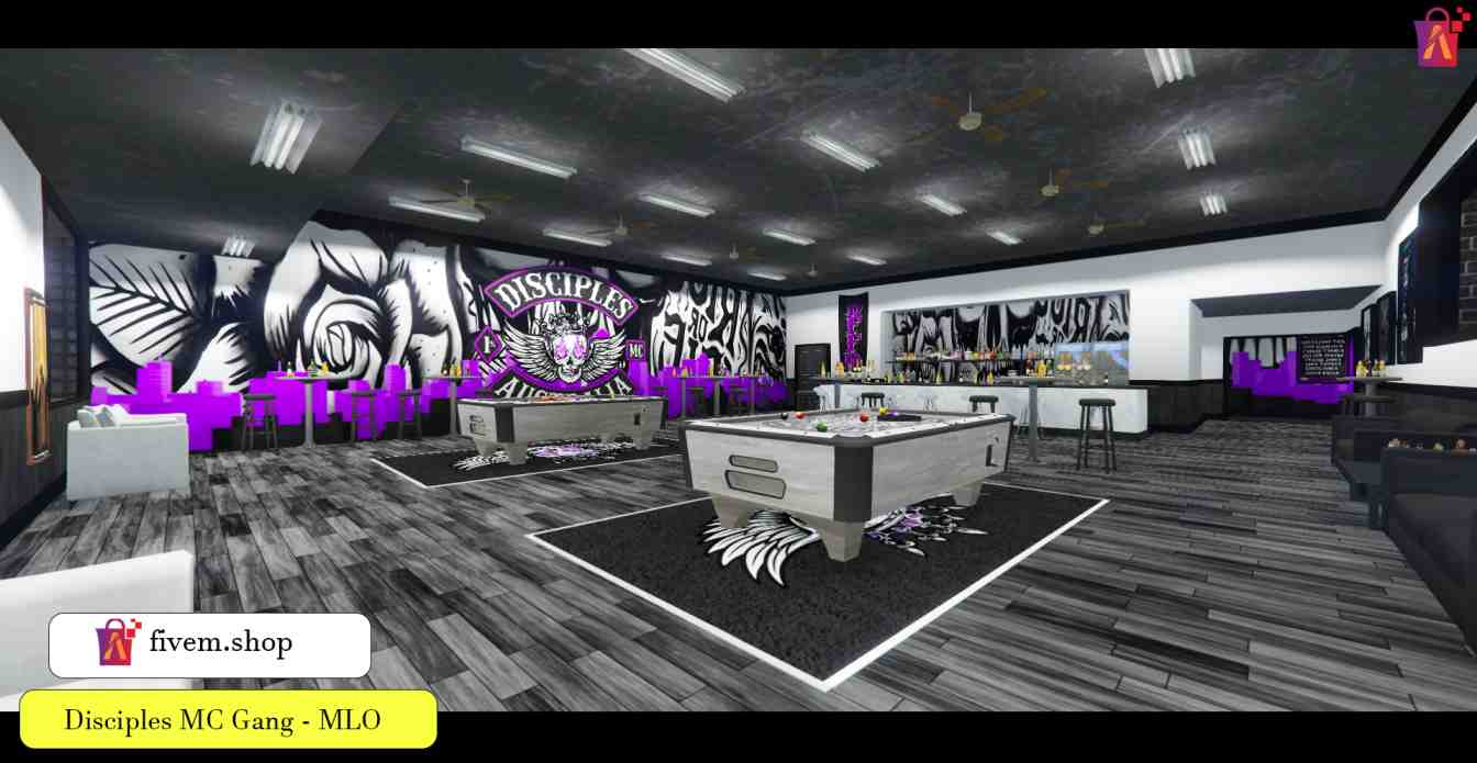 White Rabbit Club Housefivem Disciples Gang Club House - Elite FiveM Experience