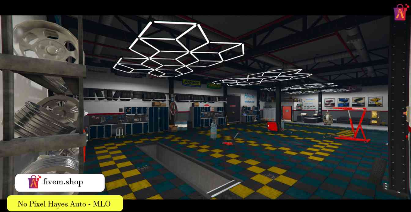 NoPixel Hayes Auto MLO for FiveM Roleplay Enhancement