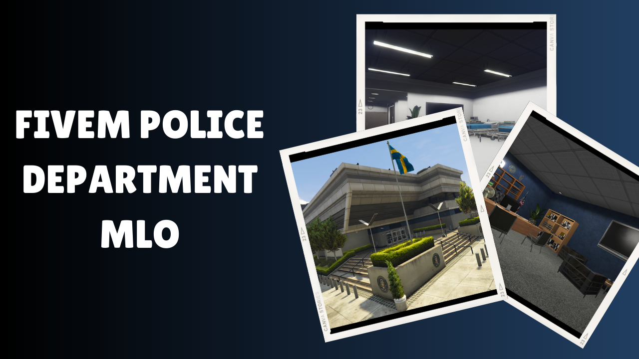 Fivem Department Roster Designs FiveM Police Department MLO for Immersive Roleplay