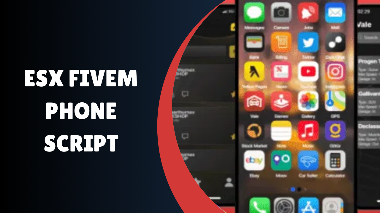 ESX FiveM Phone Script : Advanced Features & Appss