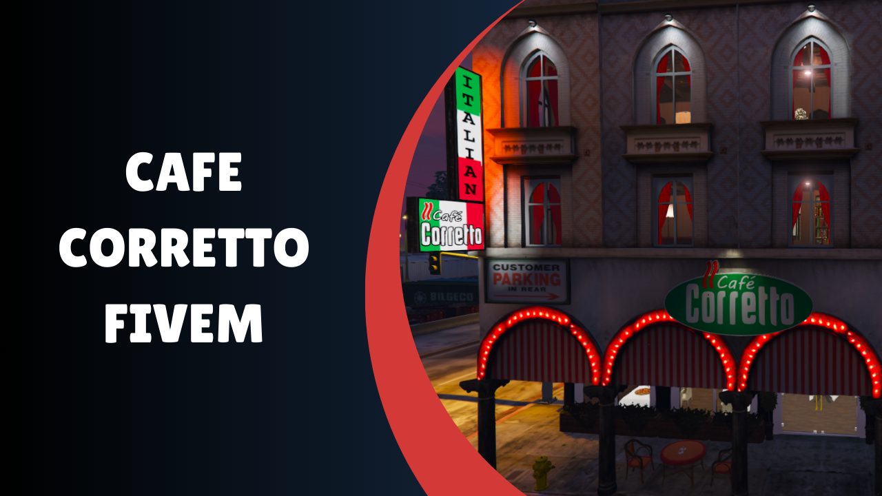 Cafe Corretto FiveM: Italian Flair by Vespucci Beach