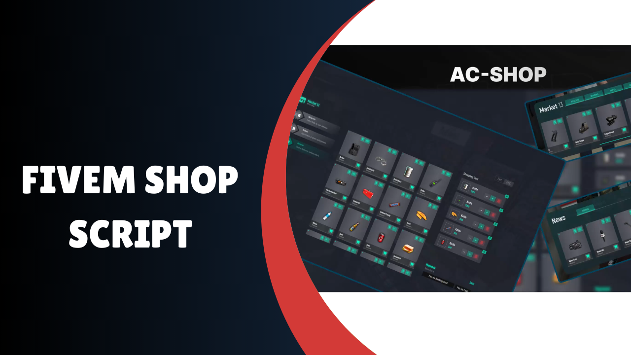 FiveM Shop Script - Enhanced Your Server Management
