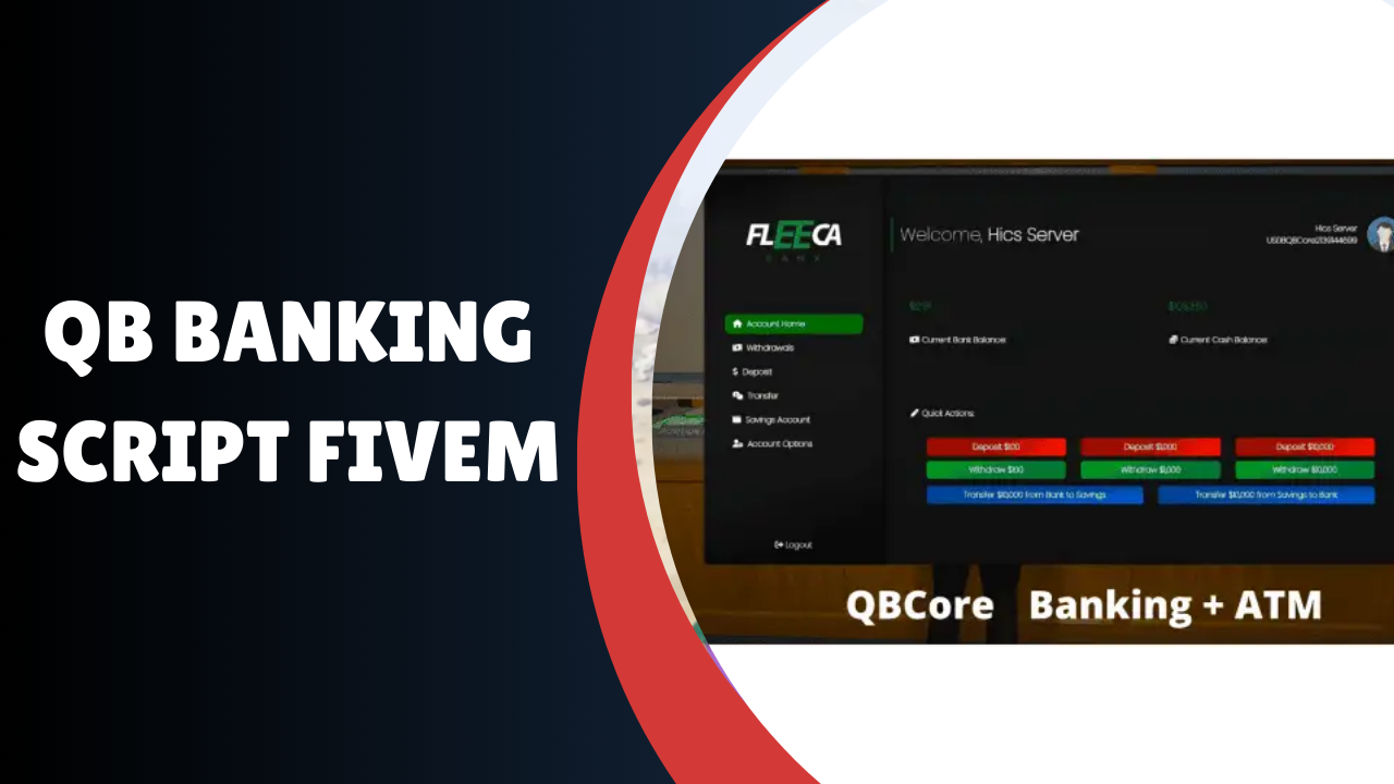 QB Banking Script FiveM - Elevate Your Server Experience