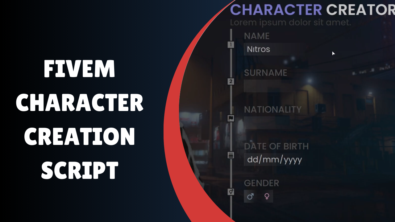 fivem script de criação de personagem - Aprimore seu servidor FiveM