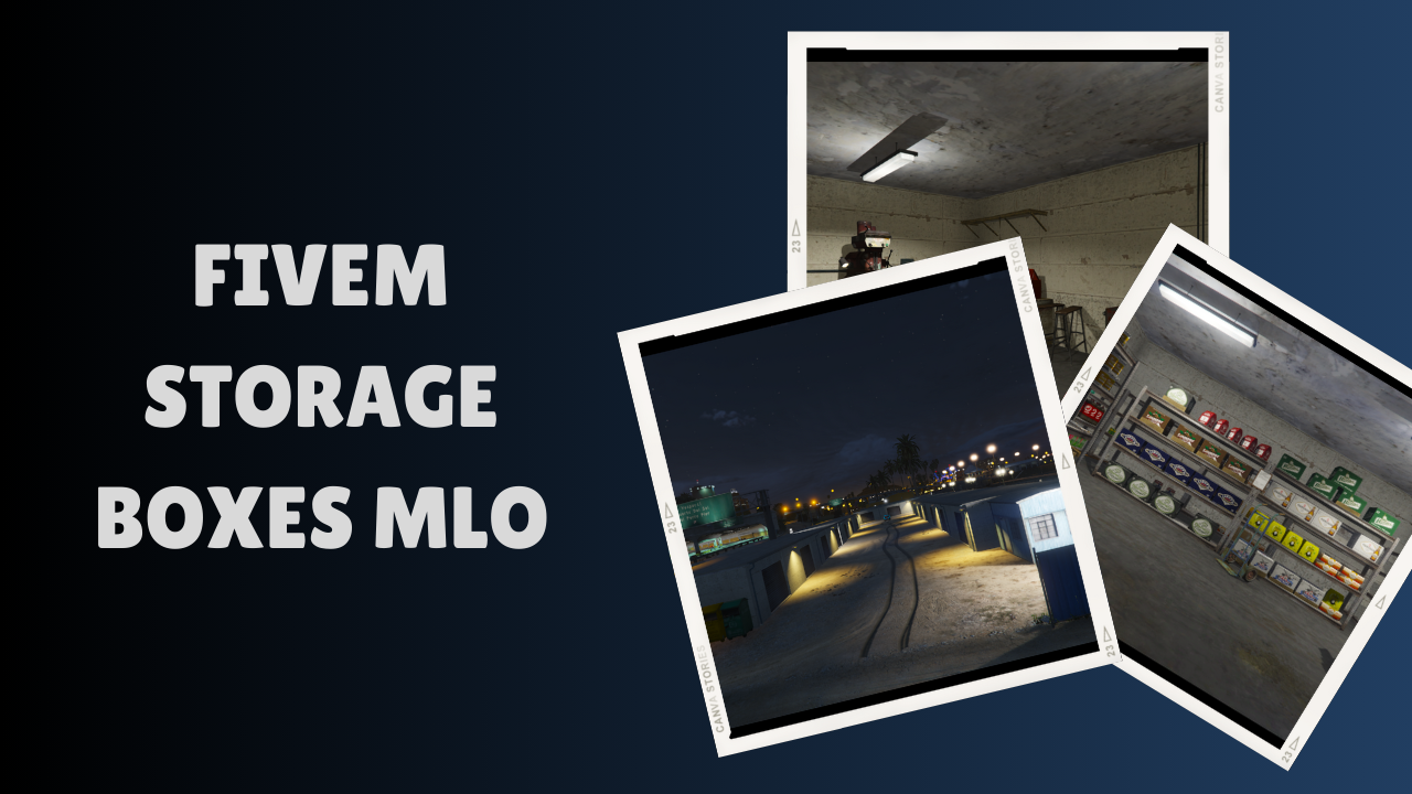 Caixas de Armazenamento FiveM MLO - Melhore Sua Experiência de Jogo